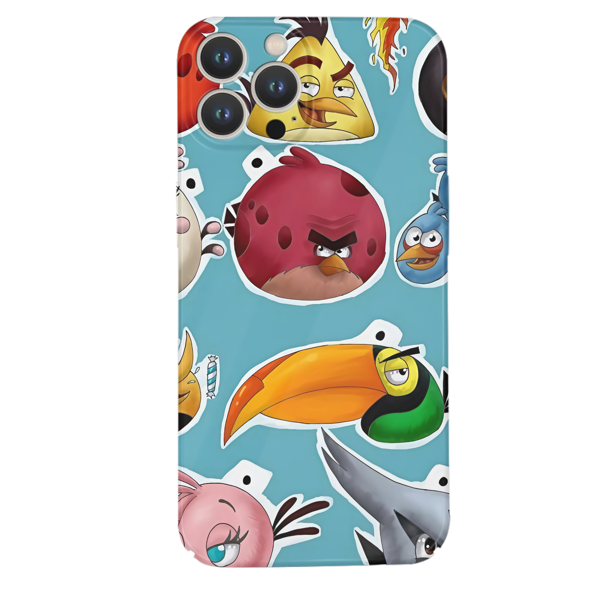 （画像用） Angry Birds アングリーバード 【iPhone 14シリーズ対応】ハードケース
